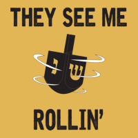 Hanukkah 2020 Dreidel Game Gift They See Me Rollin_ Jewish T-shirt Vintage Hoodie And Short Set | Artistshot