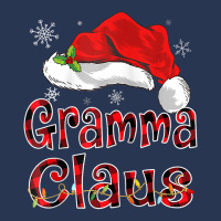 Gramma Claus Christmas Hat Red Plaid Family Group Matching Raglan Base Men Denim Jacket | Artistshot