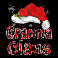 Gramma Claus Christmas Hat Red Plaid Family Group Matching Raglan Base Long Sleeve Shirts | Artistshot