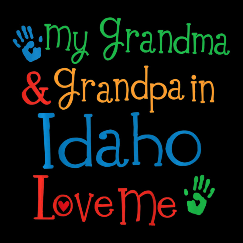 Kids Idaho Grandma And Grandpa Love Me Pocket T-Shirt by Adcock Salmon | Artistshot