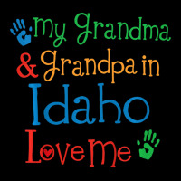 Kids Idaho Grandma And Grandpa Love Me Women's V-neck T-shirt | Artistshot