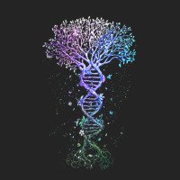 Dna Tree Life Earth Genetics Biologist Science Gift Tank Top 3/4 Sleeve Shirt | Artistshot