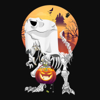 Halloween Shirts For Boys Men Dinosaur Halloween Ghost Crop Top | Artistshot