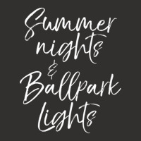 Baseball Summer Nights And Ballpark Lights Champion Hoodie | Artistshot