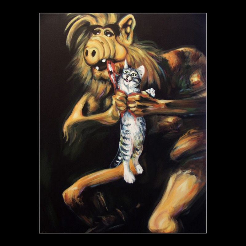 Saturn Devouring His Children Alf Version Long Sleeve Shirts by DawnYerge-Gialanella | Artistshot