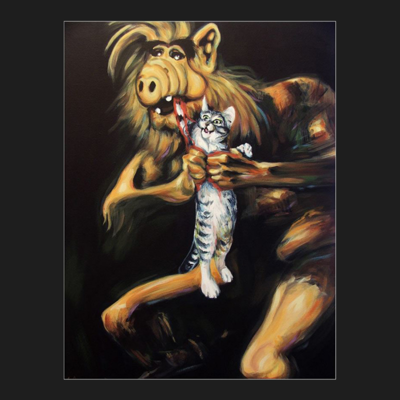 Saturn Devouring His Children Alf Version Classic T-shirt by DawnYerge-Gialanella | Artistshot