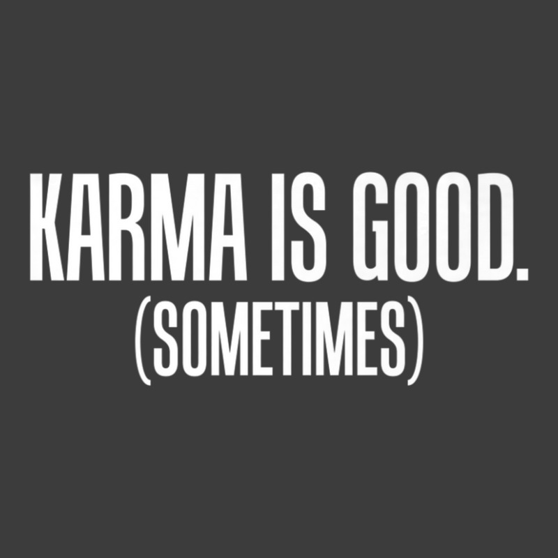 Karma Is Good Sometimes Zen Philosophy Men's Polo Shirt by cm-arts | Artistshot