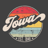 Retro Iowa Home State Ia Cool 70s Style Sunset Vintage T-shirt | Artistshot