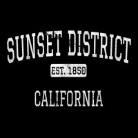 Sunset District California San Francisco Ca Vintage T Shirt Maternity Scoop Neck T-shirt | Artistshot