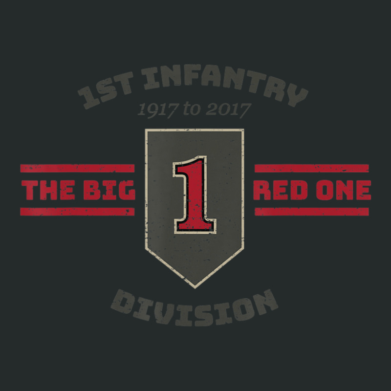 Army 1st Infantry Division Big Red One Women's Triblend Scoop T-shirt by cm-arts | Artistshot