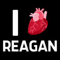 I Love Reagan Girlfriend Human Heart Cute Birthday Family T Shirt Adjustable Cap | Artistshot