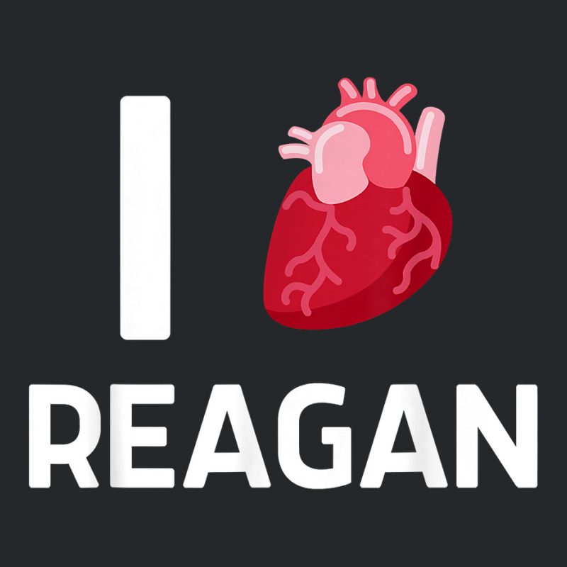 I Love Reagan Girlfriend Human Heart Cute Birthday Family T Shirt Crewneck Sweatshirt by leiseyxlmorit | Artistshot