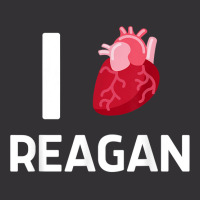 I Love Reagan Girlfriend Human Heart Cute Birthday Family T Shirt Vintage Hoodie And Short Set | Artistshot