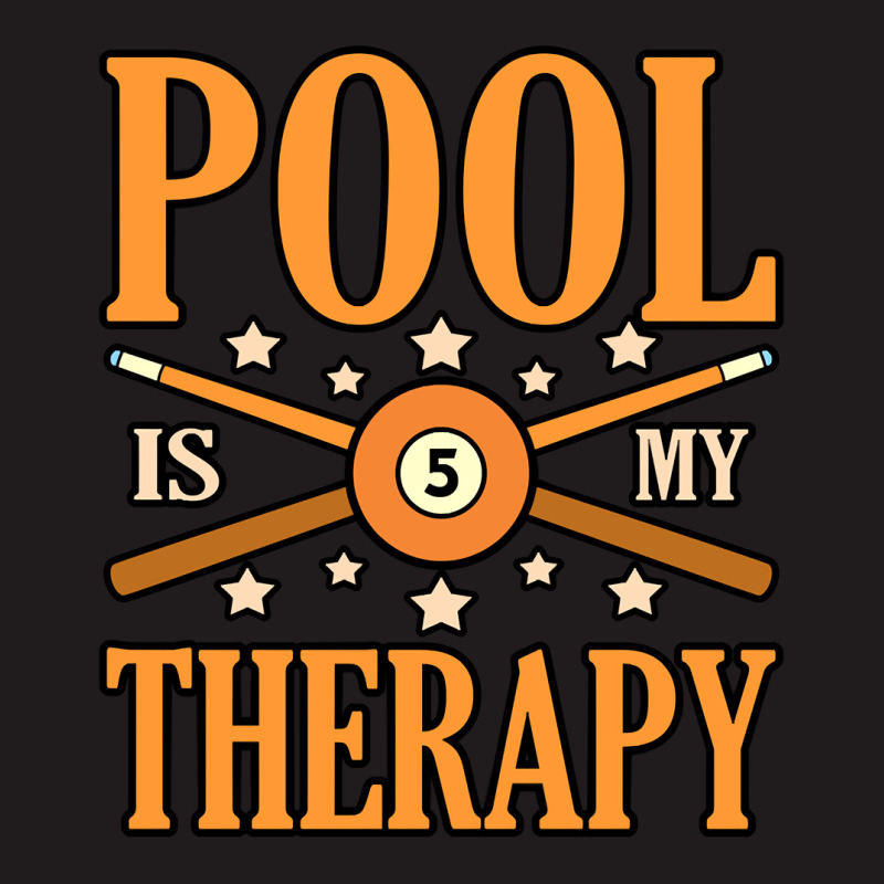 Pool Is My Therapy Billiards Snooker Sports Player Graphic Pullover Ho Waist Apron | Artistshot