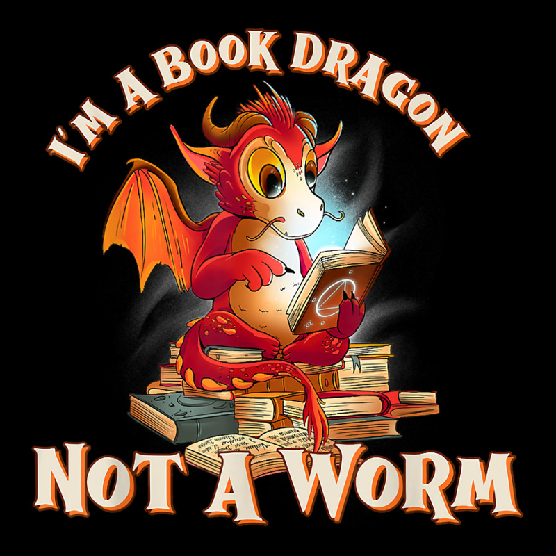 I'm, A Book Dragon, Reading, Kids, Ladies And Gentlemen T Shirt Adjustable Cap by leiseyxlmorit | Artistshot