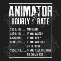 Animator Rate Animating Graphic Artist Animation Classic T-shirt | Artistshot