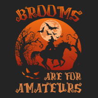 Brooms Are For Amateurs Witch Riding Horse Halloween Women Long Sleeve 3/4 Sleeve Shirt | Artistshot