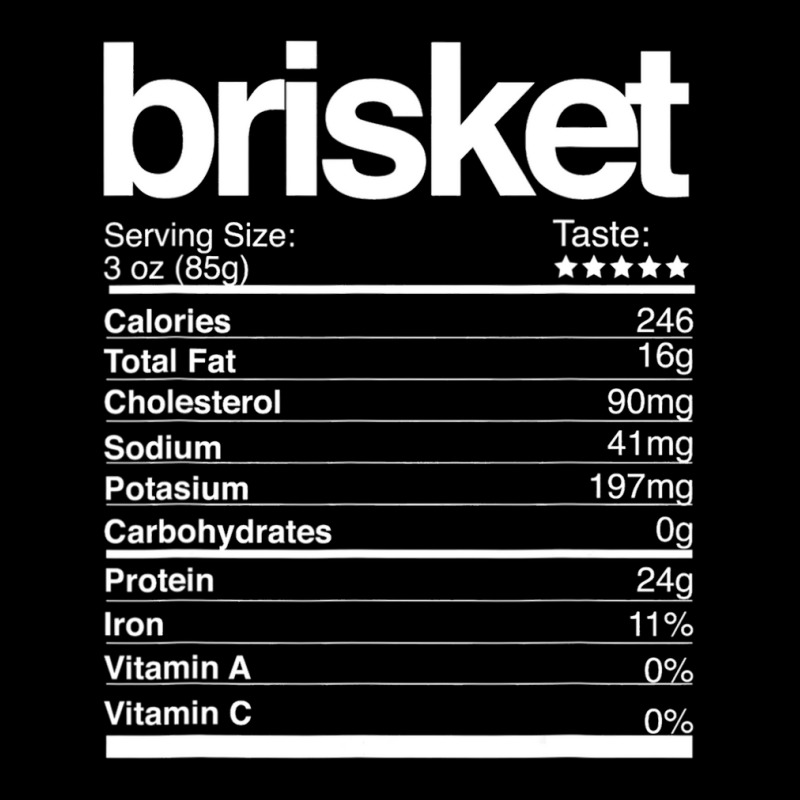 Brisket Nutritional Facts Jewish Hanukkah Chanukah Foods Youth Jogger | Artistshot