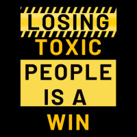 Losing Toxic People Is A Win Women's V-neck T-shirt | Artistshot