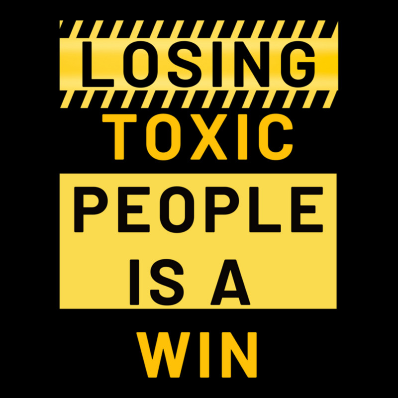 Losing Toxic People Is A Win Women's V-Neck T-Shirt by cm-arts | Artistshot