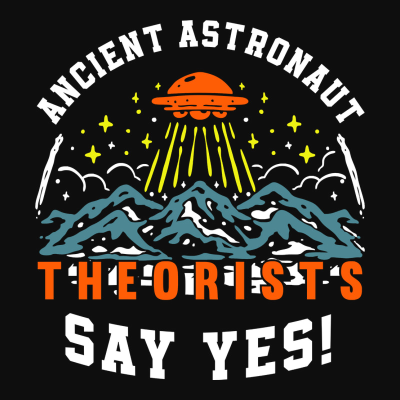 Ancient Astronaut Theorists Say Yes Ufo Alien Lover Pullover Crop Top | Artistshot