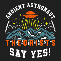 Ancient Astronaut Theorists Say Yes Ufo Alien Lover Pullover Ladies Polo Shirt | Artistshot