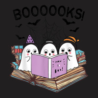 Cute Ghost Book Worm Nerd Boooks Halloween Party Costume T Shirt Copy T-shirt | Artistshot