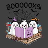 Cute Ghost Book Worm Nerd Boooks Halloween Party Costume T Shirt Copy Vintage T-shirt | Artistshot