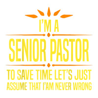 Im A Desk Senior Pastor T Shirt Maternity Scoop Neck T-shirt | Artistshot