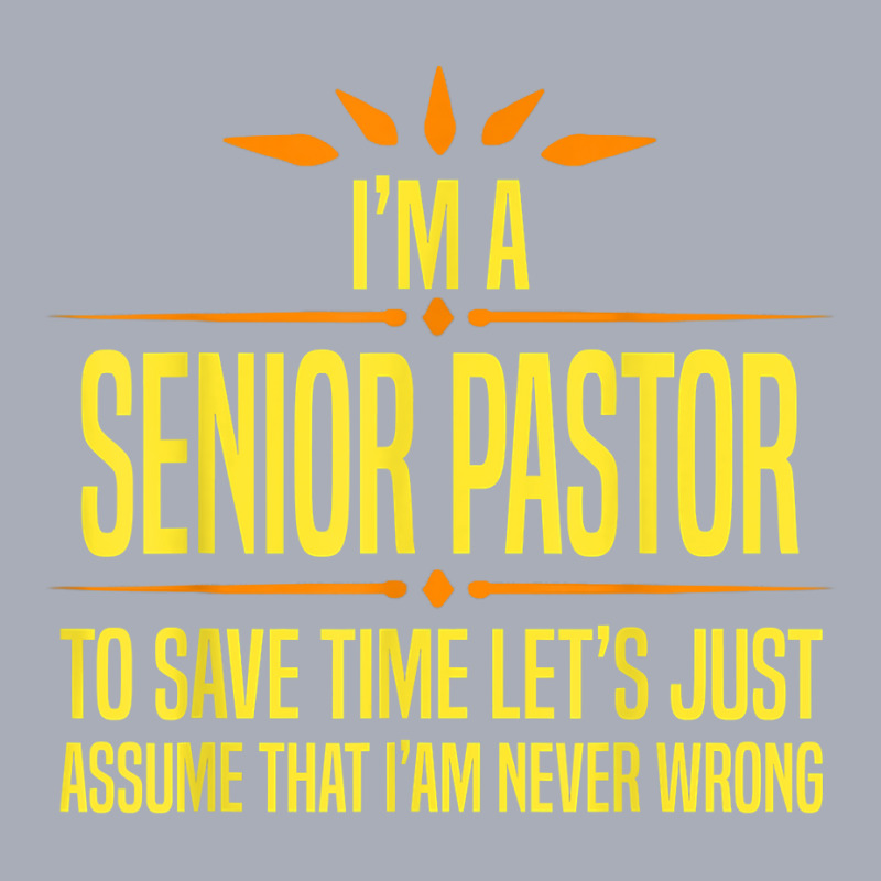 Im A Desk Senior Pastor T Shirt Tank Dress by nealegmruland1 | Artistshot