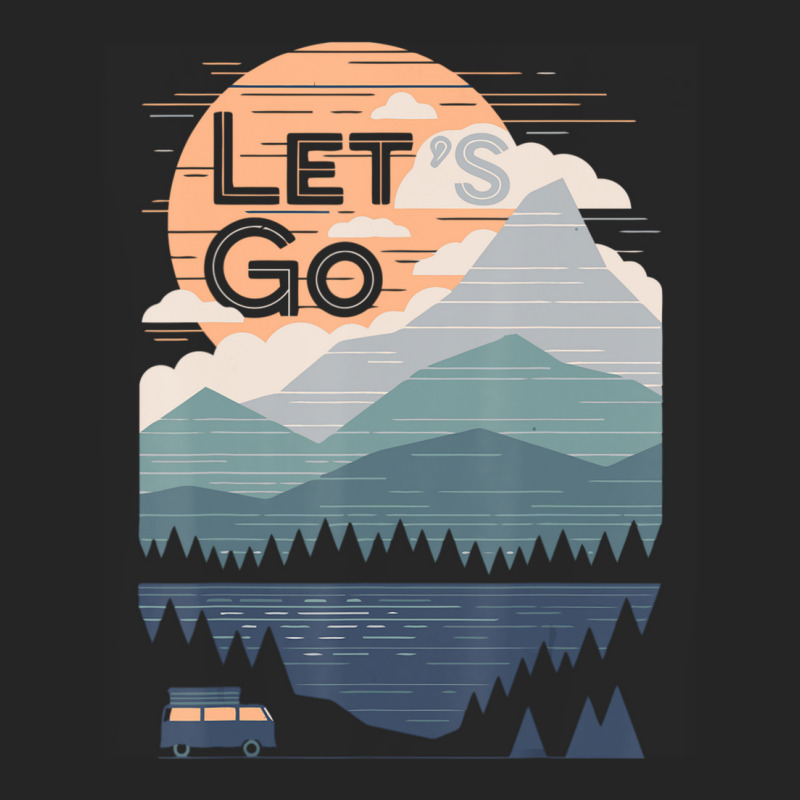 Let Go Let's Go Vacation Motivational Unisex Hoodie by Adcock Salmon | Artistshot