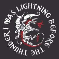 I Was Lightning Before The Thunder T-shirt The Dragons Vintage Hoodie | Artistshot