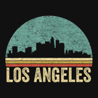 Retro Vintage Los Angeles La Skyline 70s 80s Souvenir Baby Bibs | Artistshot