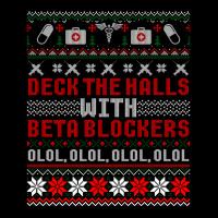 Deck The Halls Beta Blockers Nurse Christmas Ugly Sweater Toddler Sweatshirt | Artistshot