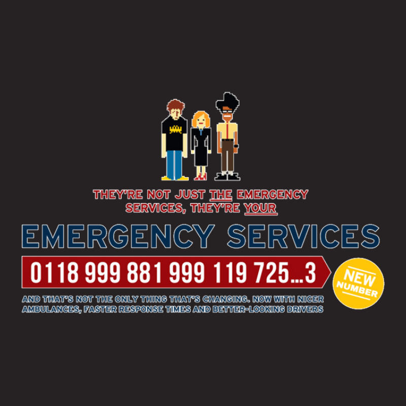 It Crowd Emergency Services Vintage Cap | Artistshot