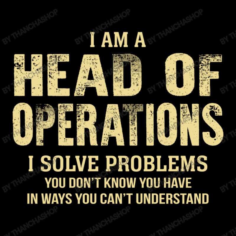 I Am Ahead Of Operations I Solve Problems You Don't Know You Have In W Cropped Hoodie by thanchashop | Artistshot