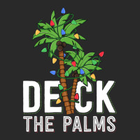 Deck The Palm Tree Lights Tropical Hawaii Family Christmas Printed Hat | Artistshot