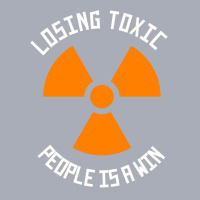 Losing Toxic People Is A Win - Motivational Quotes Tank Dress | Artistshot