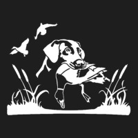 Bird Dog Duck Hunting Willow In The Marsh Hunter Classic T-shirt | Artistshot