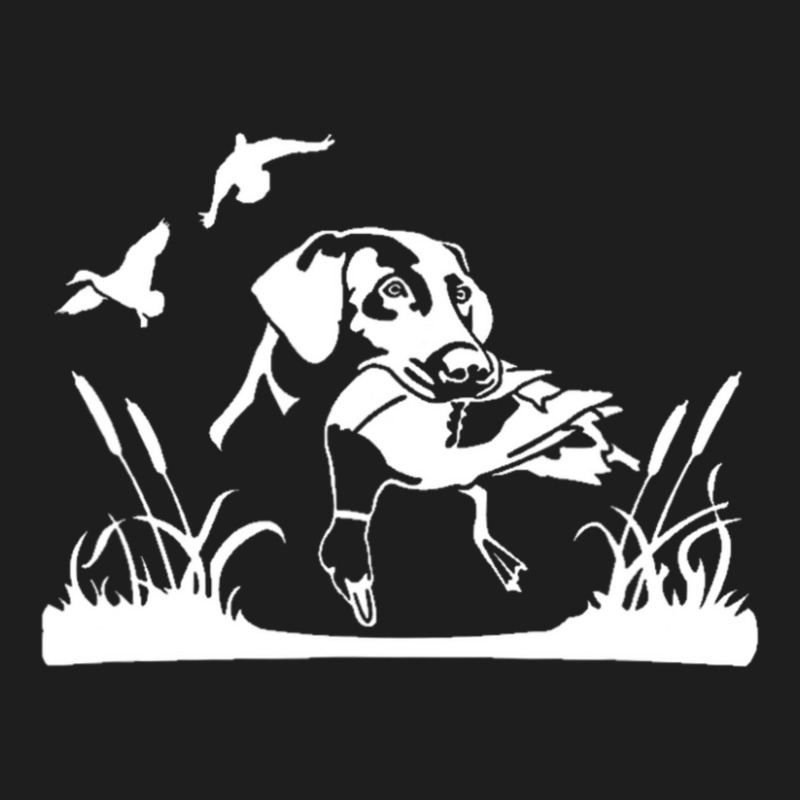 Bird Dog Duck Hunting Willow In The Marsh Hunter Classic T-shirt | Artistshot