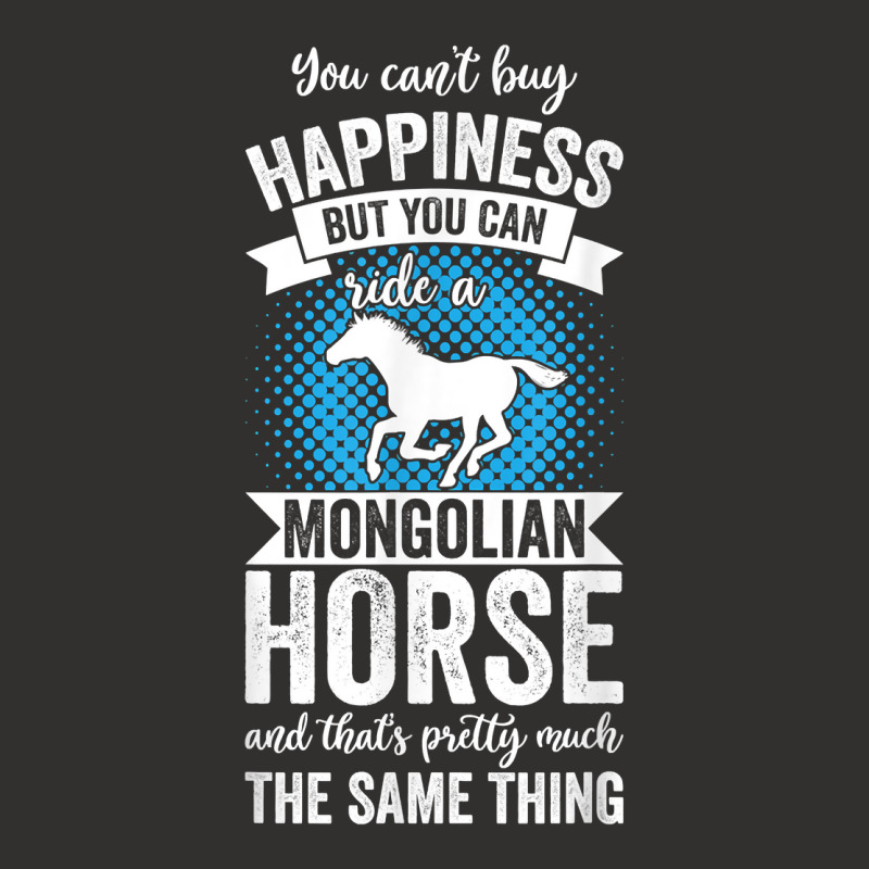 Riding   Can't Buy Happiness But Ride Mongolian Horse T Shirt Champion Hoodie by cm-arts | Artistshot