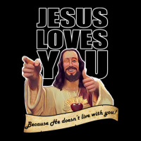 Jesus Doesn't Live With You Toddler Sweatshirt | Artistshot