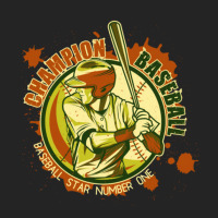 Champion Baseball, Baseball Star Number 1, Great Gift For Baseball Lov 3/4 Sleeve Shirt | Artistshot