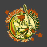 Champion Baseball, Baseball Star Number 1, Great Gift For Baseball Lov Vintage T-shirt | Artistshot