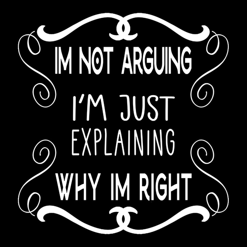 I'm Not Arguing I'm Just Explaining Why I'm Right Cropped Sweater by atereabag | Artistshot