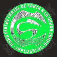 Cartel De Santa Ladies Fitted T-shirt | Artistshot