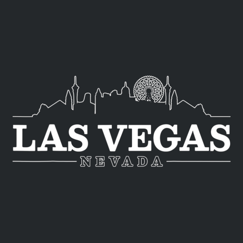 Las Vegas Skyline Vintage Nevada Souvenir Crewneck Sweatshirt | Artistshot