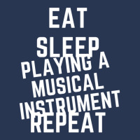 Eat Sleep Playing A Musical Instrument Repeat Men Denim Jacket | Artistshot