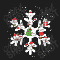 Sheeps  Farm Animals In Christmas Snowflakes Christmas Gift Classic T-shirt | Artistshot