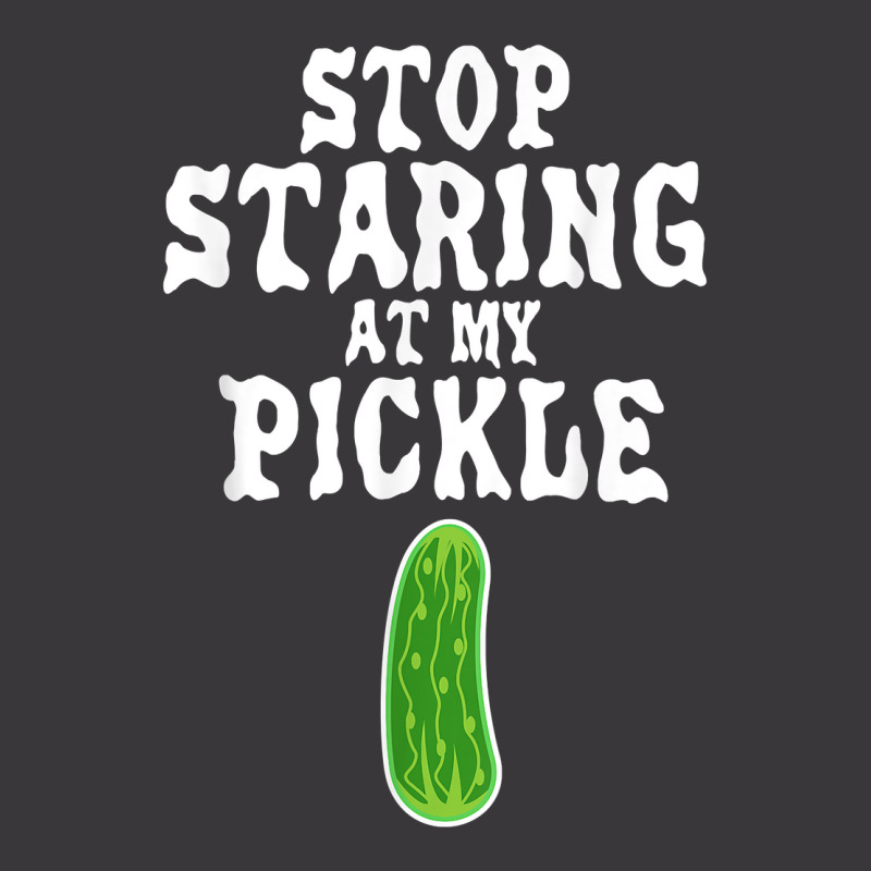 Stop Staring At My Pickle Costume Funny Easy Halloween Gift T Shirt Ladies Curvy T-Shirt by zheralalumo | Artistshot